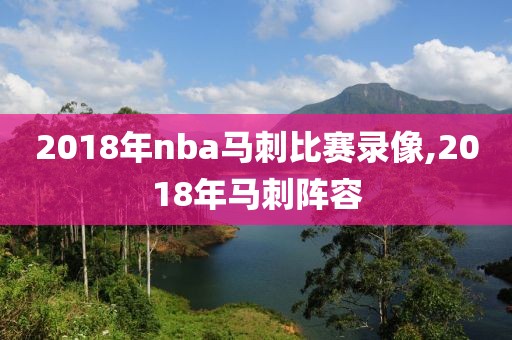 2018年nba马刺比赛录像,2018年马刺阵容