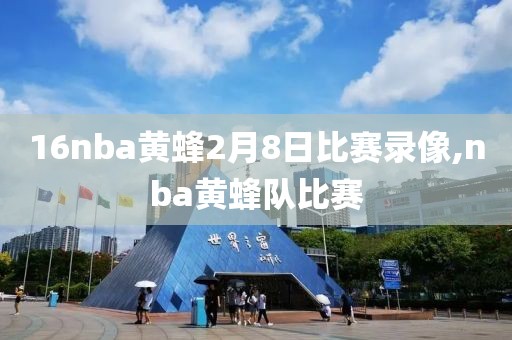 16nba黄蜂2月8日比赛录像,nba黄蜂队比赛